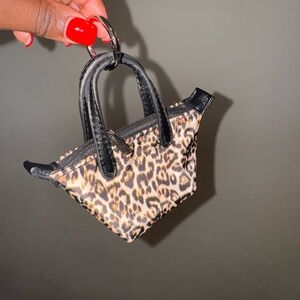 Leopard Mini Bag Charm